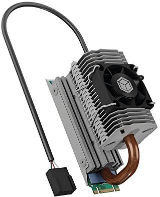 RaidSonic - ICY BOX IB-M2HSF-705 - Koeler - Zilver - Koper en Aluminium