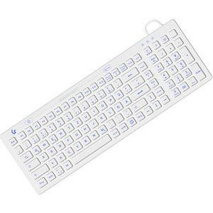 KeySonic KSK-6031INEL toetsenbord USB QWERTZ Duits Wit