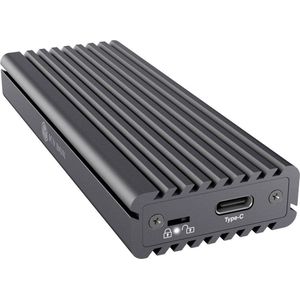 ICY BOX 60913 M.2 harde schijf-behuizing M.2 2230, M.2 2242, M.2 2260, M.2 2280, SATA SSD USB-C