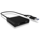 ICY BOX IB-CR404-C31, Kartenleser, CF Express 2.0 Type-B, USB 3.2 (Gen 2), Status LED Externe geheugenkaartlezer USB-C,