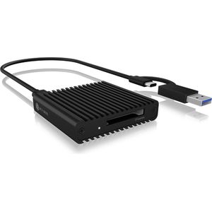 ICY BOX IB-CR404-C31, Kartenleser, CF Express 2.0 Type-B, USB 3.2 (Gen 2), Status LED Externe geheugenkaartlezer USB-C,