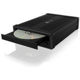 Icy Box - IB-525-U3 - Harddisk Behuizing - Zwart - Aluminium