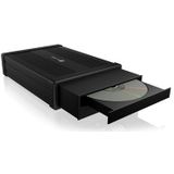 Icy Box - IB-525-U3 - Harddisk Behuizing - Zwart - Aluminium