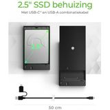 Raidsonic - IB-200T-C3 - Externe USB 3.2 Dockingstation - Zwart - Voor 2.5'' SSD