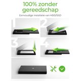 Raidsonic - IB-200T-C3 - Externe USB 3.2 Dockingstation - Zwart - Voor 2.5'' SSD