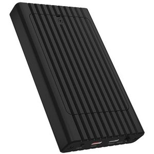 Icy Box - IB-2817MCL-C31 - Harddisk Behuizing - Zwart - Aluminium