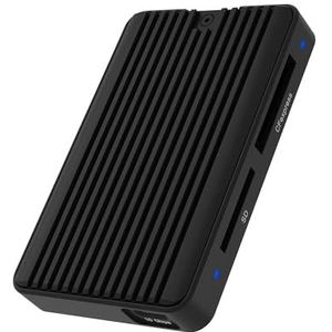 Icy Box - IB-CR504-C31 - Geheugenkaartlezer - Zwart - USB-C