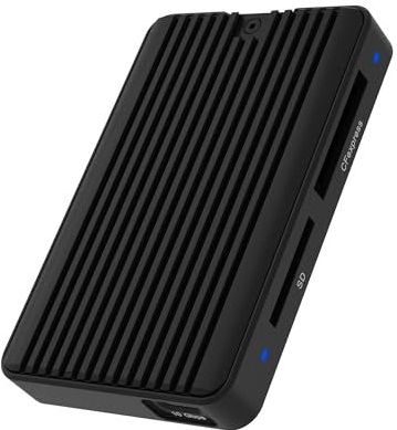 Icy Box - IB-CR504-C31 - Geheugenkaartlezer - Zwart - USB-C