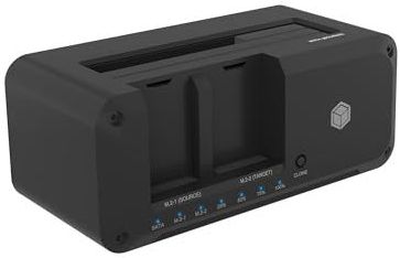 ICY BOX - IB-2924MSCL-C31 - Docking Station - USB 3.2 Gen 2 - Harde Schijf Klonen