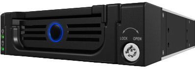 ICY BOX IB-138SK-B-II Carrierpaneel Zwart