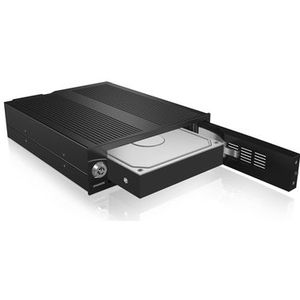 ICY BOX IB-170SK-B 13,3 cm (5.25") Opslagschijflade Zwart