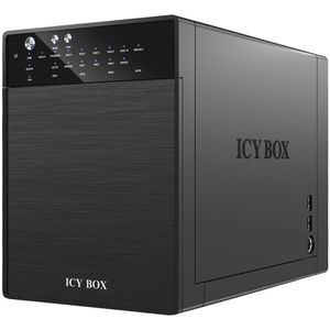 IB-3640SU3, SINGLE Gehäuse für 4x HDD mit USB 3.0 Type-A Anschluss und Lüfter