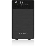 Icy Box IB-RD3620SU3 (3.5 - Harddisk Behuizin - Zwart