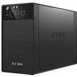 Icy Box IB-RD3620SU3 (3.5 - Harddisk Behuizin - Zwart