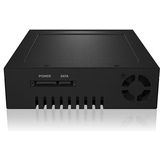 RaidSonic IB-148SSK-B drive bay panel Zwart