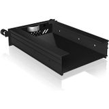 ICY BOX IB-148SSK-B 13,3 cm (5.25") Opslagschijflade Zwart