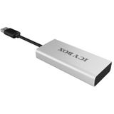 ICY BOX - IB-AC6104 - 4-Port USB 3.0 Hub - Aluminium - Tot 5 Gbit/s