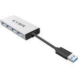 ICY BOX - IB-AC6104 - 4-Port USB 3.0 Hub - Aluminium - Tot 5 Gbit/s