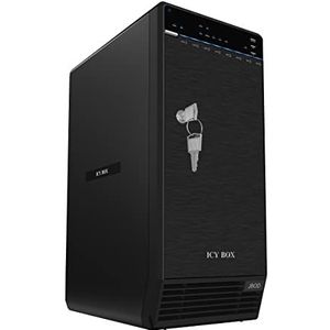 ICY BOX Behuizing - USB 3.2 Gen 1 - eSATA - 8x SATA HDD/SSD