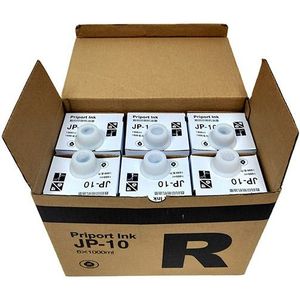 Ricoh - JP10 / JP500 Inktcartridge - Zwart - 6-Pack - Origineel