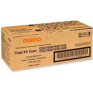 Utax 652010011 toner cyaan (origineel)