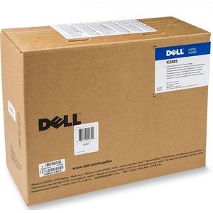 Dell 595-10002 / 595-10004 (K2885) toner cartridge zwart hoge capaciteit (origineel)