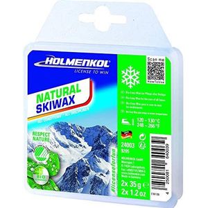 Holmenkol Natural Skiwax Bar 2x35g