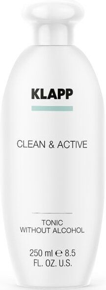 KLAPP - CLEAN & ACTIVE - Gezichtstoner - 250 ml - Alcoholvrij