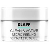 CLEAN & ACTIVE - Micropeeling - Natuurlijk - PEG-vrij - Voor Alle Huidtypes