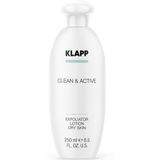 Klapp Clean & Active Exfoliator Lotion Dry Skin 250 ml