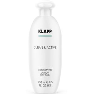 Klapp Clean & Active Exfoliator Lotion Dry Skin 250 ml