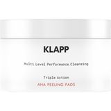 Klapp - Triple Action AHA Peeling Pads - 40 stuks - Verfijnt en egaliseert de huid