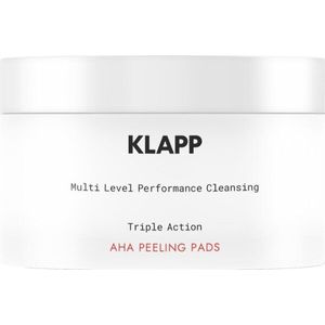 Klapp - Triple Action AHA Peeling Pads - 40 stuks - Verfijnt en egaliseert de huid