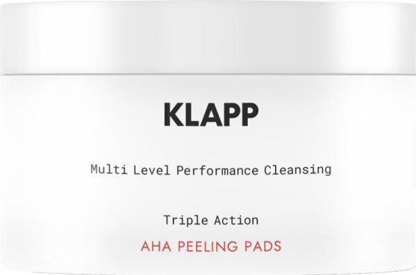 Klapp - Triple Action AHA Peeling Pads - 40 stuks - Verfijnt en egaliseert de huid