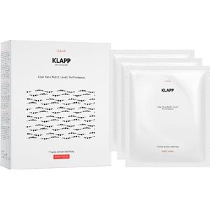 KLAPP Cosmetics - Triple Action - Soothing Sheet Mask - Aloe vera Calm - 3 stuks
