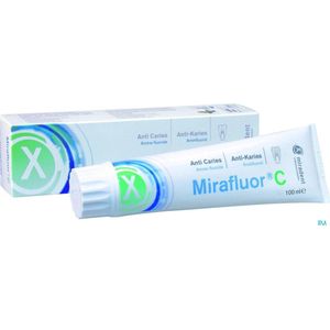 Miradent Mirafluor® C Tandpasta - Xylitol tandpasta - tegen gaatjes - voor remineralisatie