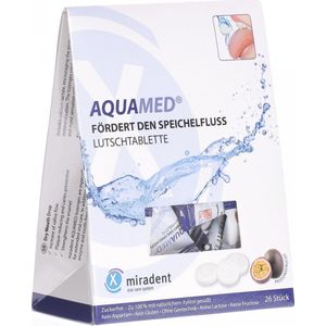 Miradent Aquamed Zuigtabletten - Xylimelts Droge Mond - 26 stuks