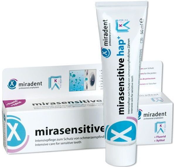 Miradent Mirasensitive Hap+ Tandpasta 50ml