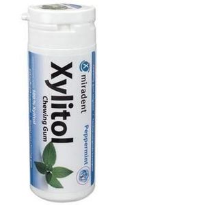 Miradent - Kauwgom - Pepermunt - Xylitol - 30 Stuks