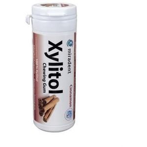 Miradent Kauwgom Xylitol Kaneel Zs 30  -  Eureka Pharma