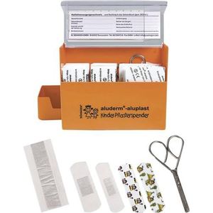 Aluderm - Aluplast Pleisterdispenser - Kinderen - 115 Wondpleisters - Elastische Strips
