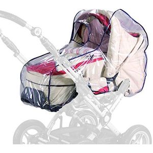 Sunnybaby 13195 regenhoes van kunststoffolie voor kinderwagen met plaat, transparant