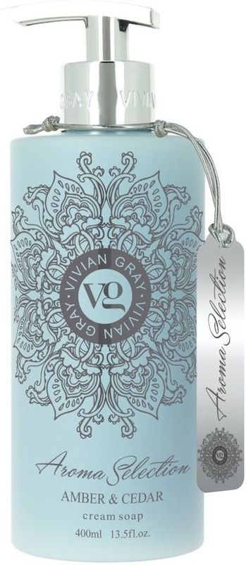 Vivian Gray - Aroma Selection - Vloeibare Zeep - Amber & Cedar - 400 ml