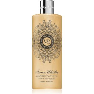 Vivian Gray - Aroma Selection - Douchegel - Grapefruit & Vetiver - 500 ml