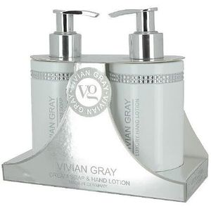 Vivian Gray - Crystals White Gift Set - Cosmetica Sets - Hand Lotion en Crèmige Zeep