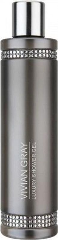Vivian Gray - Crystals Grey - Douchegel - Grijs - 250 ml