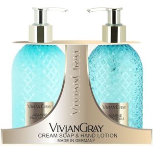 Jasmine & Patchouli Cream Soap & Hand Lotion Set - Kosmetická Sada Péče O Ruce