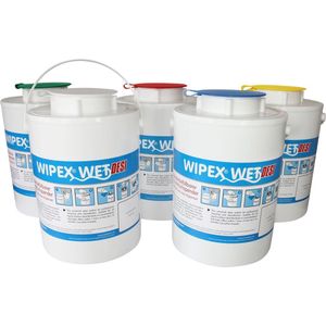 Natte veegmachine WIPEX ® WET DESI, navulbaar, gemaakt van polypropyleen, hittebestendig tot 90°C