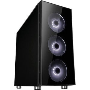 Cooltek Zwei RGB Midi Tower Zwart