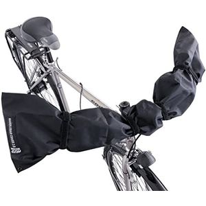 NC-17 4089 Unisex Connect Stuurhoes 2.0 Transporthoes voor fiets E-bike stuurhoes, zwart, eenheidsmaat,Zwart